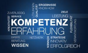 Word Cloud Kompetenz Erfahrung Business